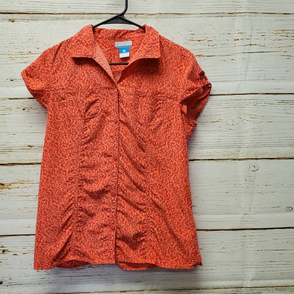 Columbia Print Button Down